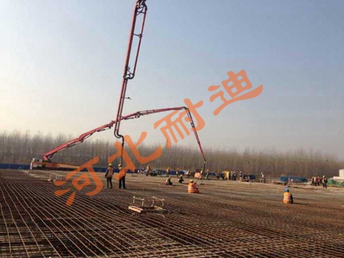 混凝土地基、樓板一次性澆筑