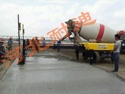 混凝土地基、樓板一次性澆筑