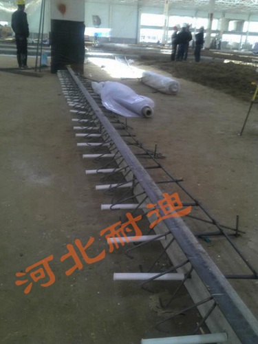 混凝土地基、樓板一次性澆筑